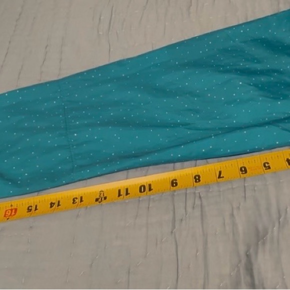 Columbia flash forward hooded wind breaker, med, teal, gently used. - Picture 8 of 11